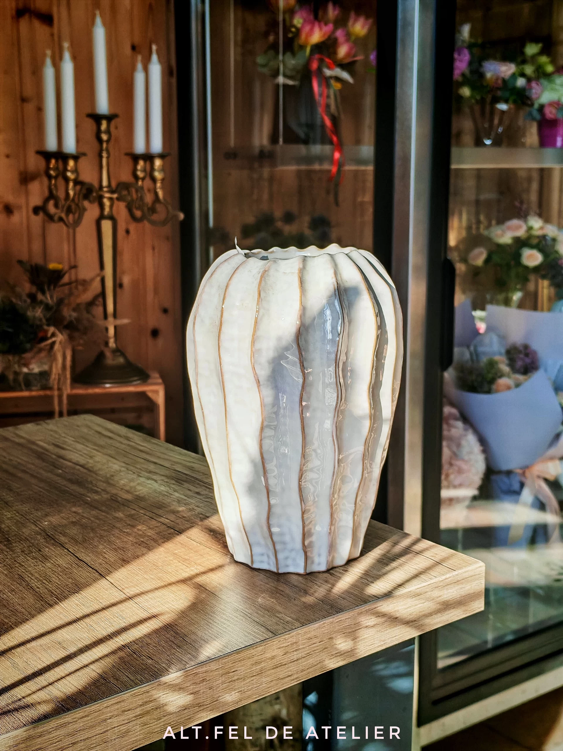 Set cadou "vaza cu flori" - imagine 2