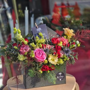 Aranjament floral Scrisoare Red