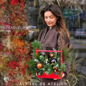 Aranjament de Craciun "Ladita Rosie"