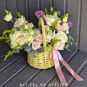 Aranjament Cos flori Sunset