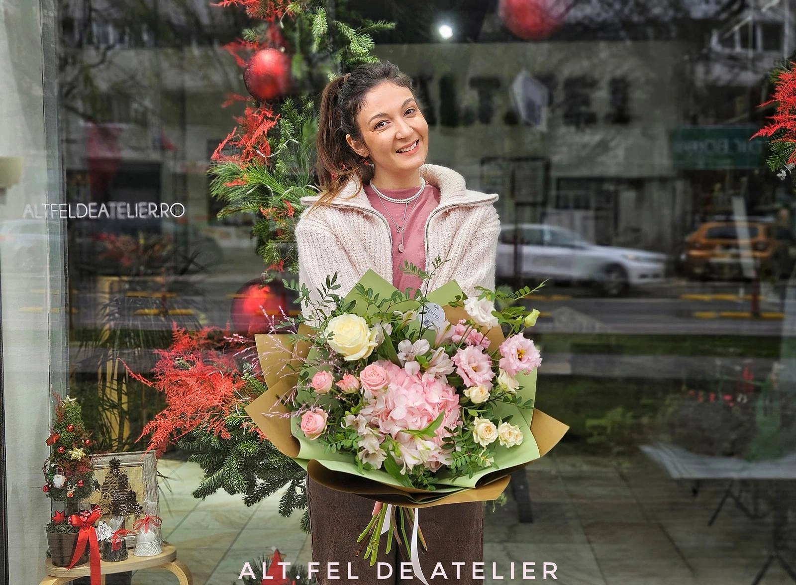 Buchet Winter Soft Pastel