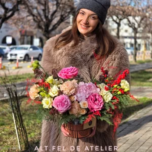 Aranjament Vas Ceramica "Armonie"